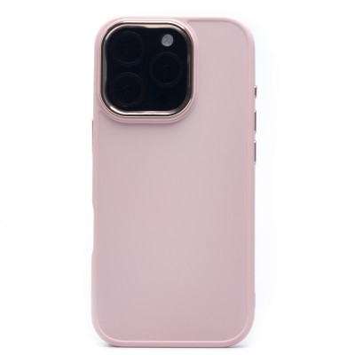 Чехол-накладка для Apple iPhone 16 Pro (светло-розовый) - SC311
