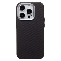 Чехол-накладка для Apple iPhone 15 Pro (черный) - SM028 SafeMag Carbon