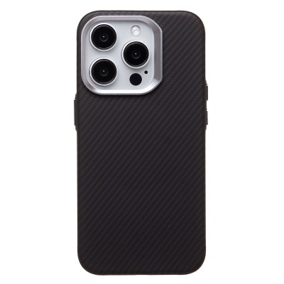 Чехол-накладка для Apple iPhone 15 Pro (черный) - SM028 SafeMag Carbon