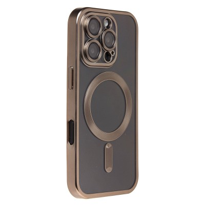 Чехол-накладка для Apple iPhone 16 Pro (титановый) SM027 SafeMag