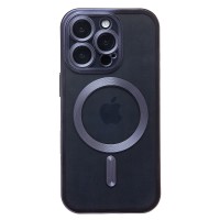 Чехол-накладка для Apple iPhone 16 Pro (титановый синий) - SM027 SafeMag