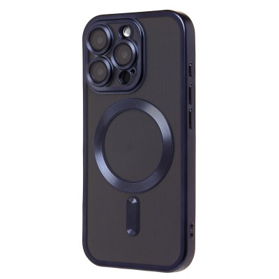 Чехол-накладка для Apple iPhone 16 Pro (титановый синий) - SM027 SafeMag