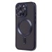 Чехол-накладка для Apple iPhone 16 Pro (титановый синий) - SM027 SafeMag