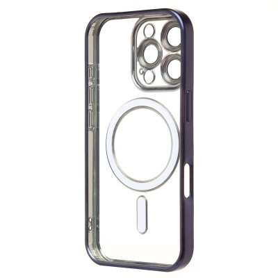 Чехол-накладка для Apple iPhone 16 Pro (титановый синий) - SM027 SafeMag