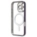 Чехол-накладка для Apple iPhone 16 Pro (титановый синий) - SM027 SafeMag