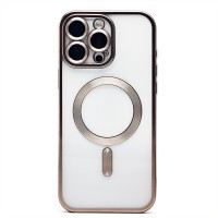 Чехол-накладка для Apple iPhone 16 Pro Max (титановый) SM027 SafeMag