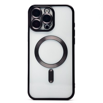 Чехол-накладка для Apple iPhone 16 Pro Max (черный) - SM027 SafeMag