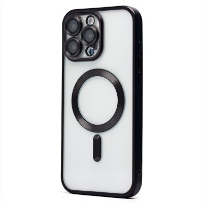 Чехол-накладка для Apple iPhone 16 Pro Max (черный) - SM027 SafeMag