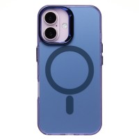 Чехол-накладка для Apple iPhone 16 (синий) - SM025 SafeMag