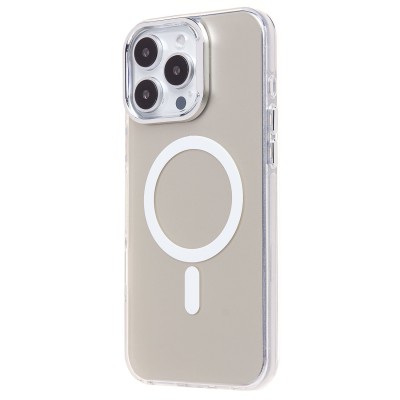 Чехол-накладка для Apple iPhone 16 Pro Max (белый) - SM025 SafeMag Чехол-накладка для Apple iPhone 16 Pro Max (белый) - SM025 SafeMag