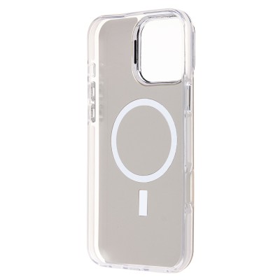 Чехол-накладка для Apple iPhone 16 Pro Max (белый) - SM025 SafeMag Чехол-накладка для Apple iPhone 16 Pro Max (белый) - SM025 SafeMag