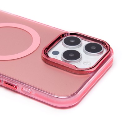 Чехол-накладка для Apple iPhone 16 Pro Max (розовый) - SM025 SafeMag