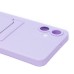 Чехол-накладка для Samsung Galaxy A06 (светло-фиолетовый) - SC337 с картхолдером