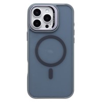 Чехол-накладка для Apple iPhone 16 Pro Max (серый) - SM026 SafeMag