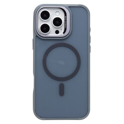 Чехол-накладка для Apple iPhone 16 Pro Max (серый) - SM026 SafeMag