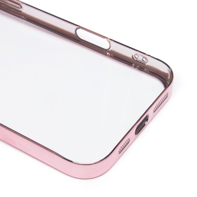 Чехол-накладка для Apple iPhone 16 Pro Max (розовое золото) - PC073 с закрытой камерой
