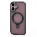 Чехол-накладка для Apple iPhone 16 (серый) - SM088 SafeMag