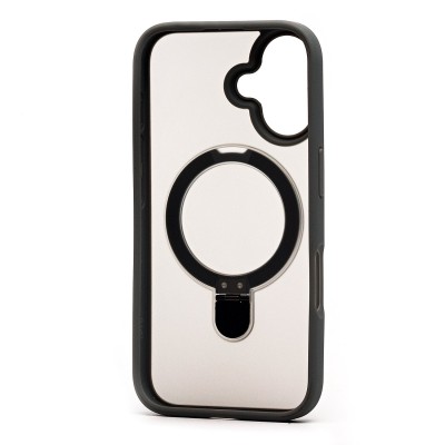 Чехол-накладка для Apple iPhone 16 (серый) - SM088 SafeMag