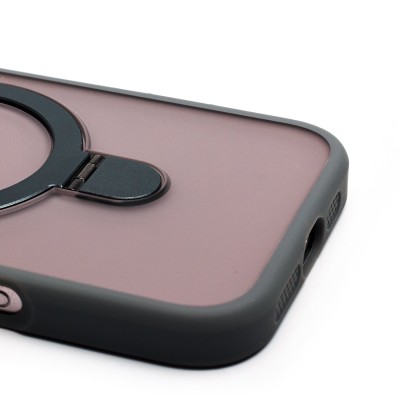 Чехол-накладка для Apple iPhone 16 (серый) - SM088 SafeMag
