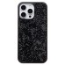 Чехол-накладка для Apple iPhone 16 Pro Max россыпь кристаллов (черный) PC071 POSH SHINE
