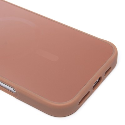 Чехол-накладка для Apple iPhone 16 Pro Max (розовое золото) - SM023 SafeMag