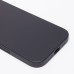 Чехол-накладка для Apple iPhone 16 Pro (матовый прозрачный/черный) - PC091