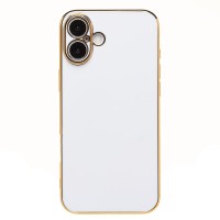Чехол-накладка для Apple iPhone 16 Plus (белый) - SC301