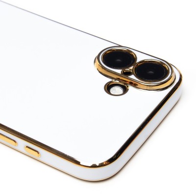 Чехол-накладка для Apple iPhone 16 Plus (белый) - SC301