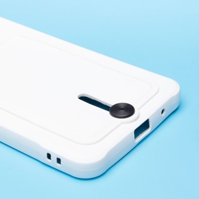 Чехол-накладка для Xiaomi Redmi A3 (белый) - SC304 с картхолдером