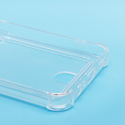 Чехол-накладка для Honor X7c (прозрачный) - SC276 с картхолдером