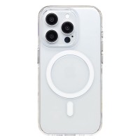 Чехол-накладка для Apple iPhone 15 Pro (прозрачный) - SM039 SafeMag