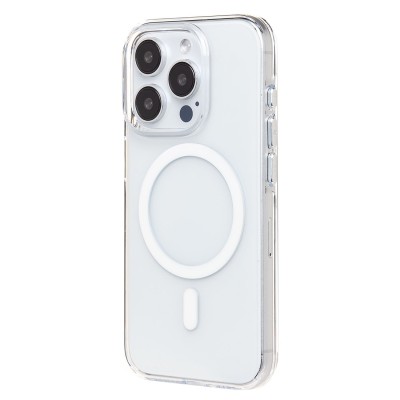 Чехол-накладка для Apple iPhone 15 Pro (прозрачный) - SM039 SafeMag