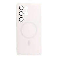 Чехол-накладка для Samsung Galaxy S25 Ultra (белый) - SM020 Matte SafeMag