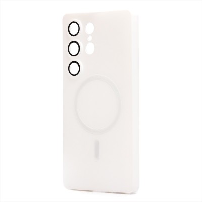 Чехол-накладка для Samsung Galaxy S25 Ultra (белый) - SM020 Matte SafeMag