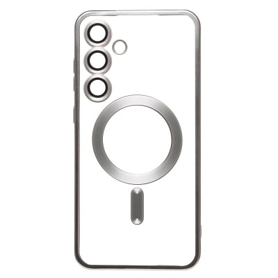Чехол-накладка для Samsung Galaxy S24FE (серебяный) - SM027 SafeMag Чехол-накладка для Samsung Galaxy S24FE (серебяный) - SM027 SafeMag