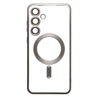 Чехол-накладка для Samsung Galaxy S24FE (титановый) - SM027 SafeMag