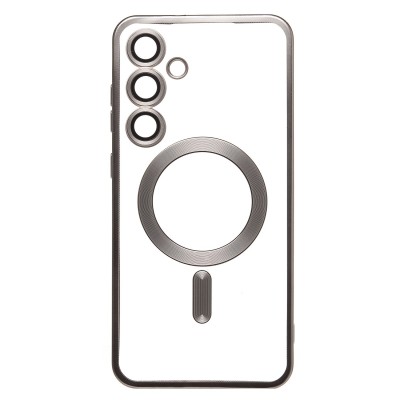 Чехол-накладка для Samsung Galaxy S24FE (титановый) - SM027 SafeMag Чехол-накладка для Samsung Galaxy S24FE (титановый) - SM027 SafeMag