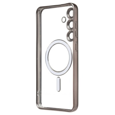 Чехол-накладка для Samsung Galaxy S24FE (титановый) - SM027 SafeMag