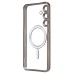 Чехол-накладка для Samsung Galaxy S24FE (титановый) - SM027 SafeMag