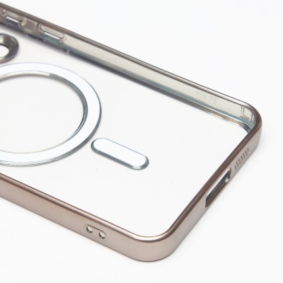 Чехол-накладка для Samsung Galaxy S24FE (титановый) - SM027 SafeMag