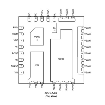 Микросхема AOZ5016QI (AT00)