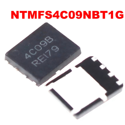 Микросхема NTMFS4C09NBT1G N-Channel MOSFET 30V 52A SO-8FL Bulk