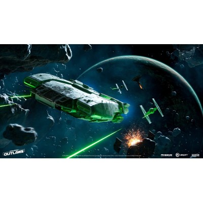 Диск Star Wars Outlaws PS5 Новый