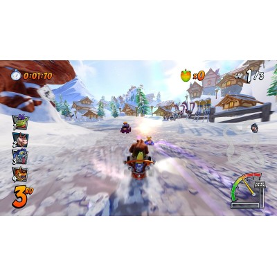 Диск Crash Team Racing Nitro-Fueled PS4 Новый