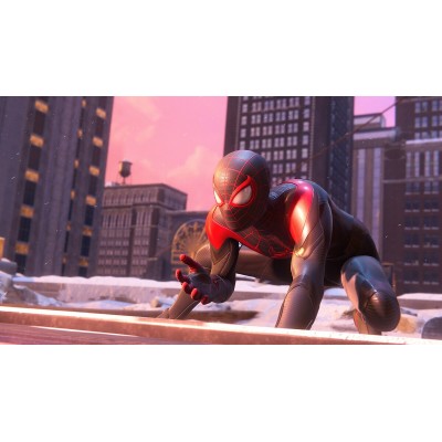 Диск Spider man Miles Morales PS4 Новый