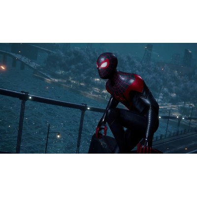 Диск Spider man Miles Morales PS4 Новый