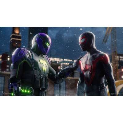 Диск Spider man Miles Morales PS4 Новый