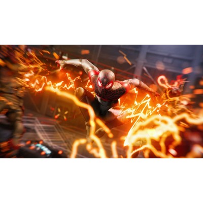 Диск Spider man Miles Morales PS4 Новый