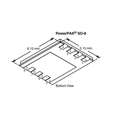 Микросхема SIRA12DP-T1-GE3 N-Channel MOSFET 30V 25A SO8 bulk Микросхема SIRA12DP-T1-GE3 N-Channel MOSFET 30V 25A SO8 bulk
