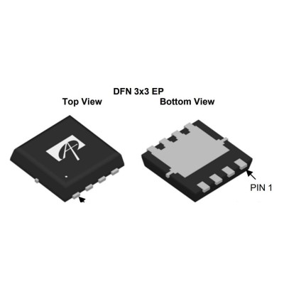 Микросхема AONR36368 N-Channel MOSFET 30V 32A DFN3x3 bulk